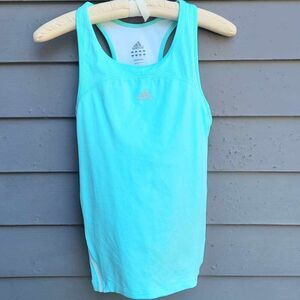 Adidas Mint Green Sports Bra Size Large